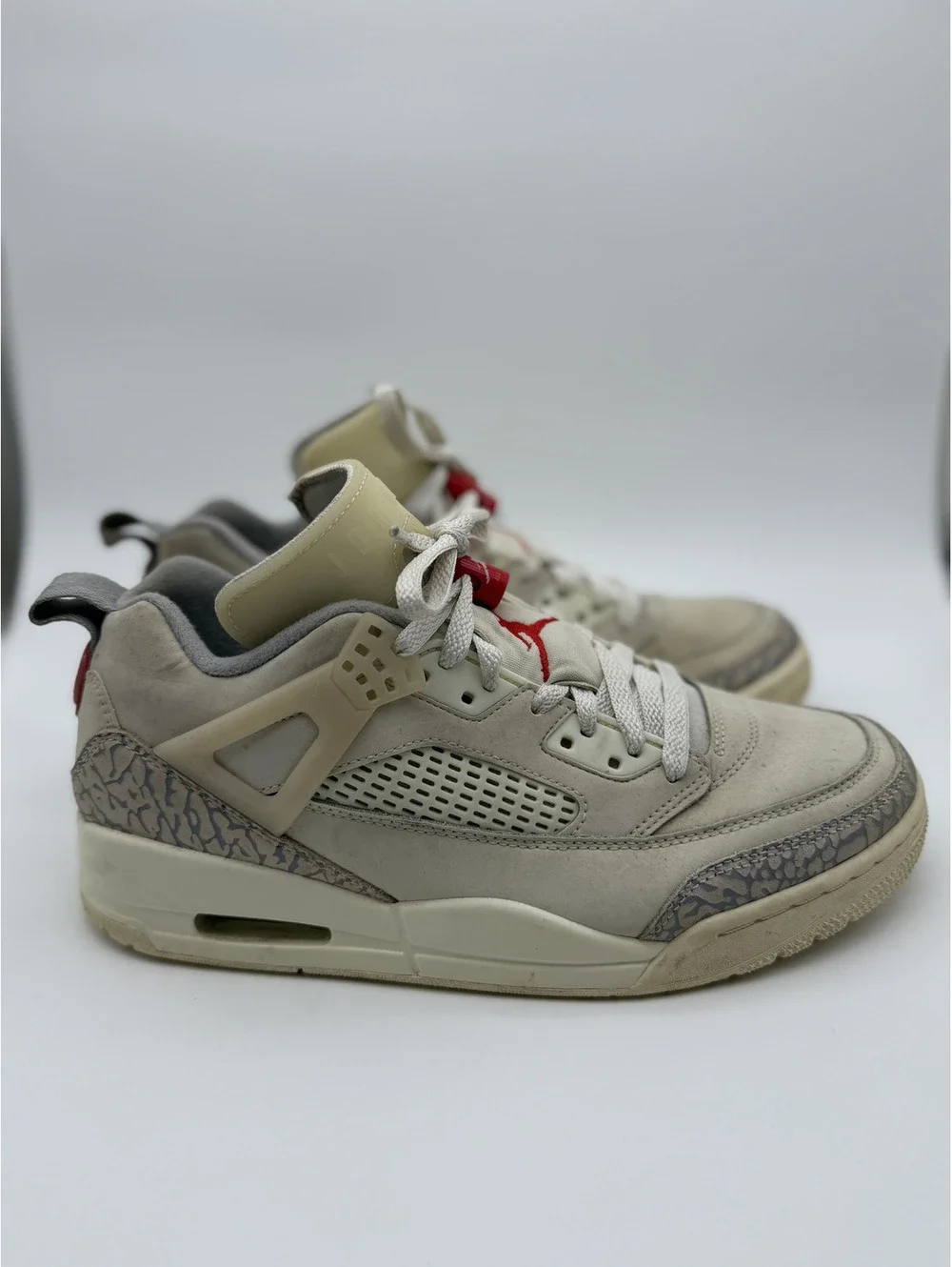 Jordan Spizike Low Coconut Milk Sneakers Neutrals - Men's Size 10